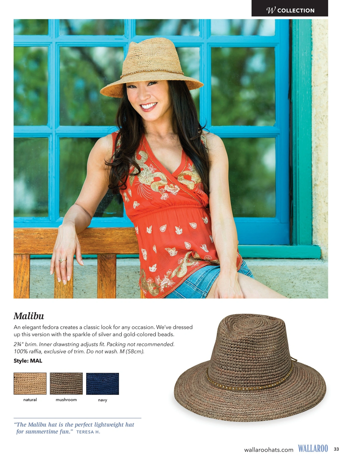 Wallaroo Hat Company flyer page 33