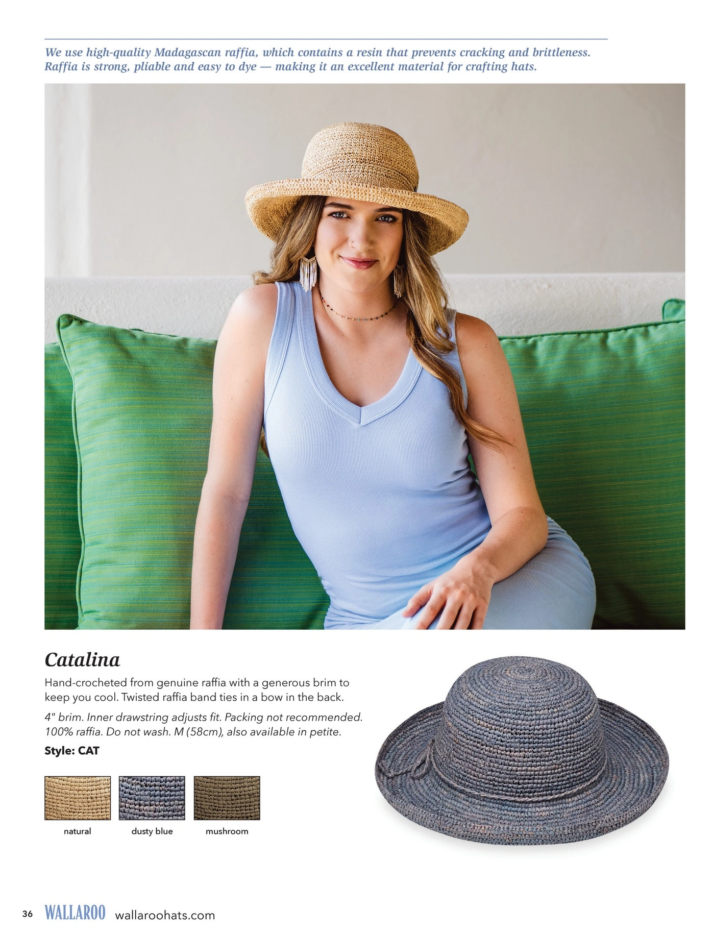 Wallaroo Hat Company flyer page 36