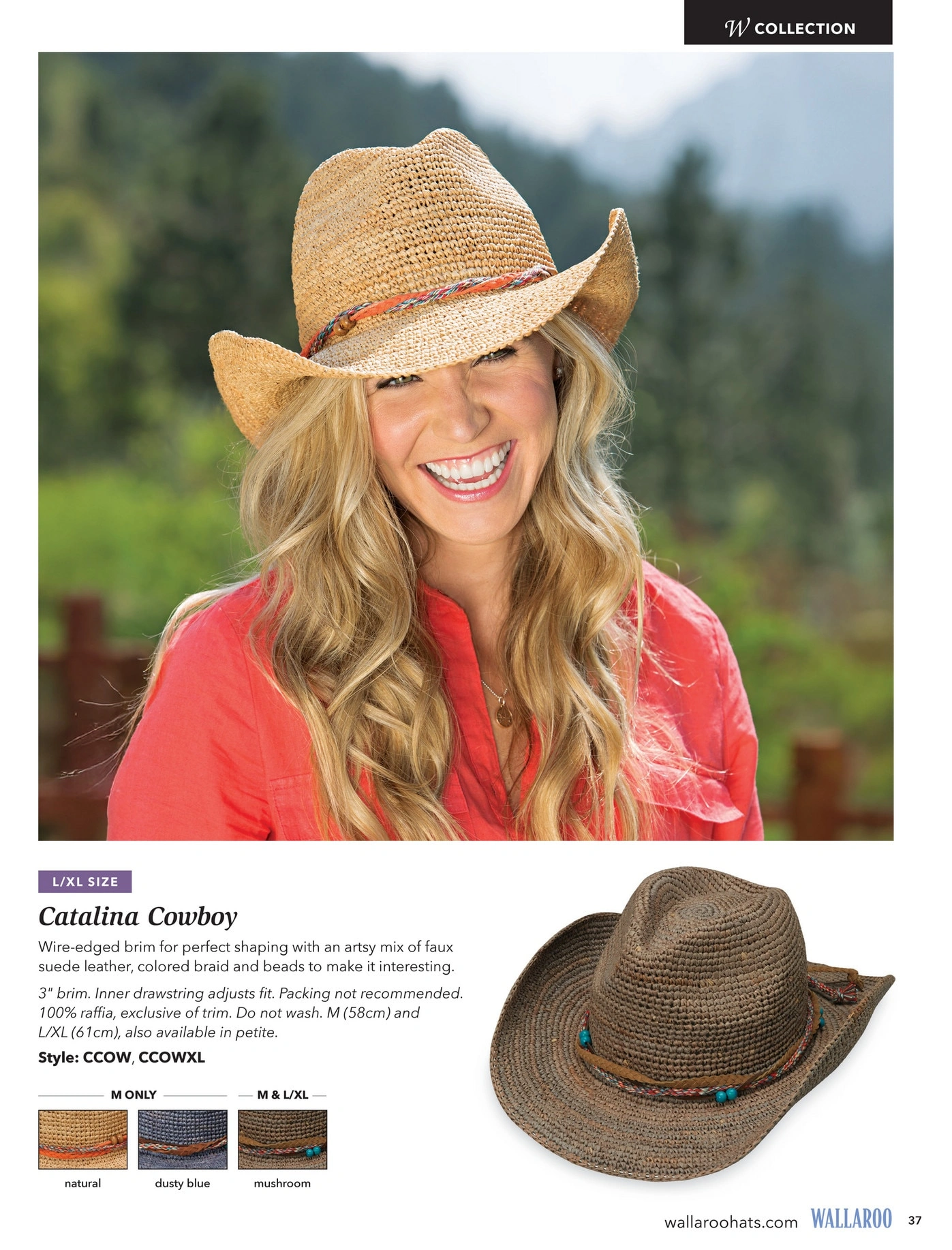 Wallaroo Hat Company flyer page 37