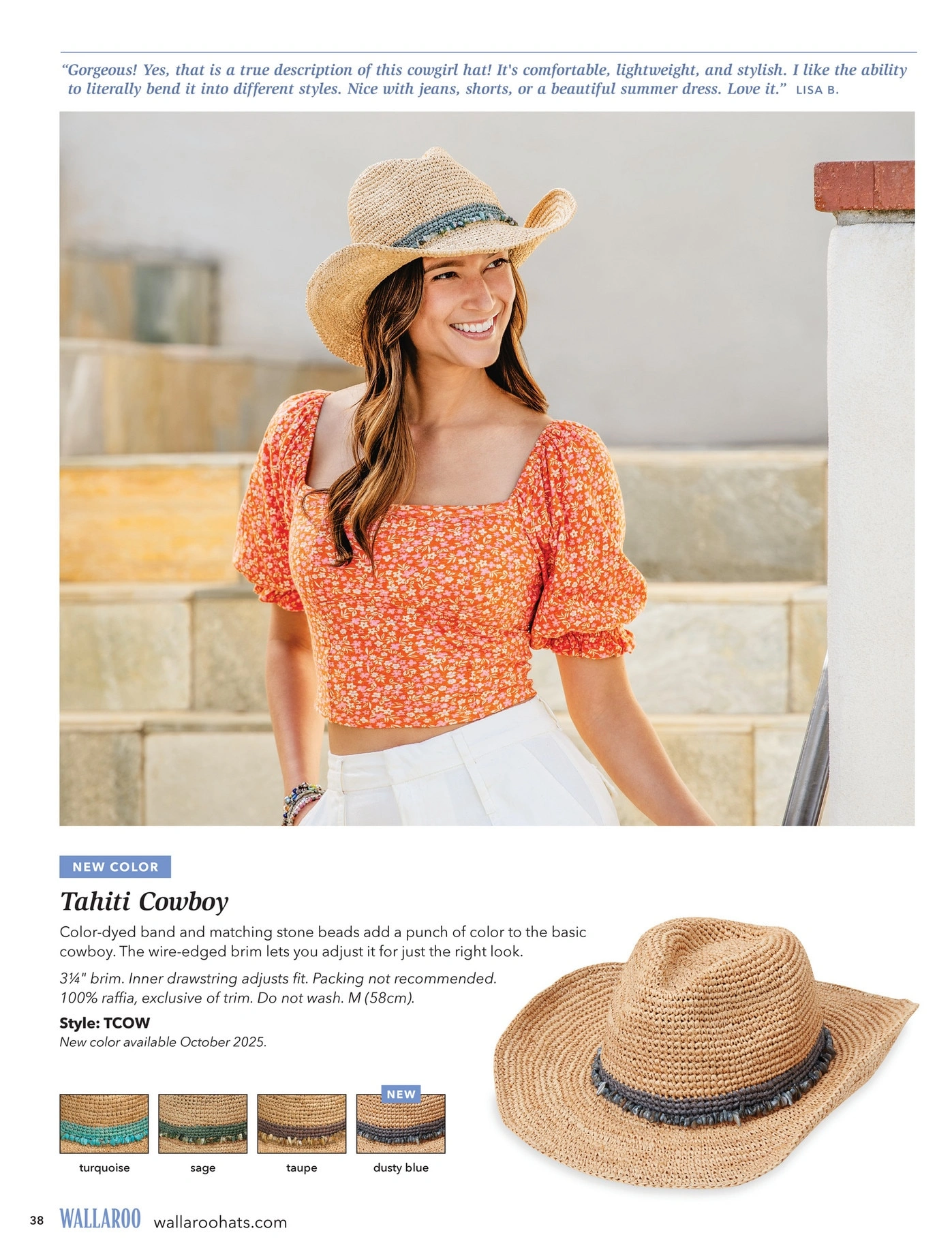 Wallaroo Hat Company flyer page 38