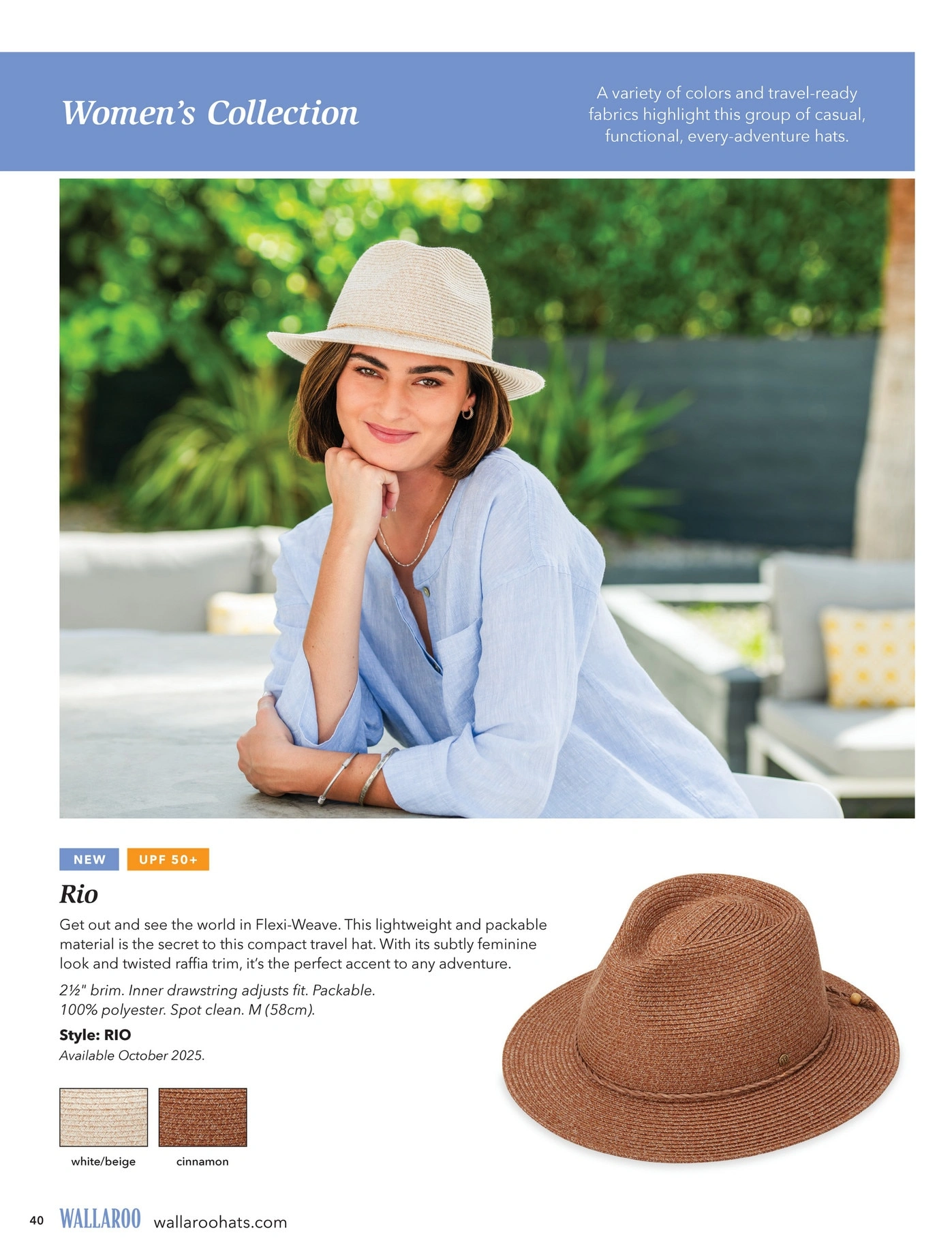 Wallaroo Hat Company flyer page 40