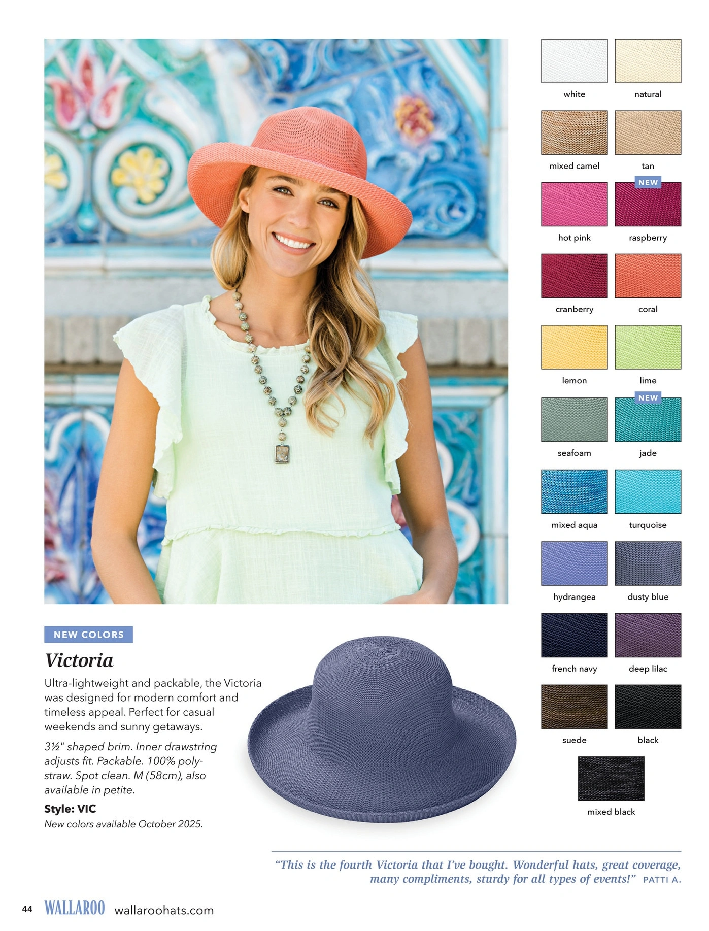 Wallaroo Hat Company flyer page 44