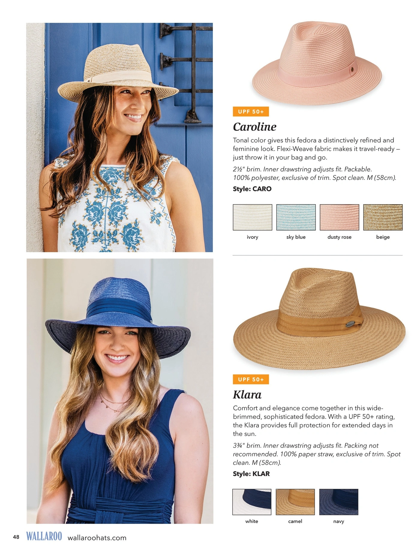 Wallaroo Hat Company flyer page 48