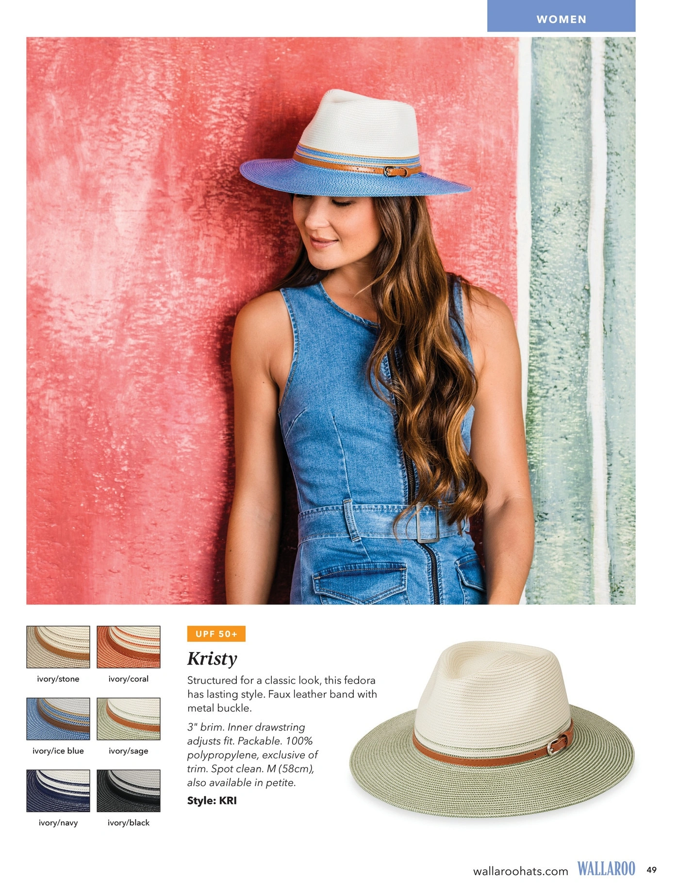Wallaroo Hat Company flyer page 49