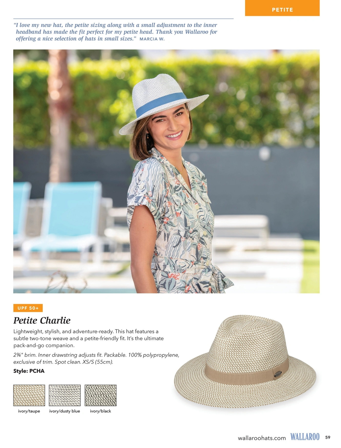 Wallaroo Hat Company flyer page 59