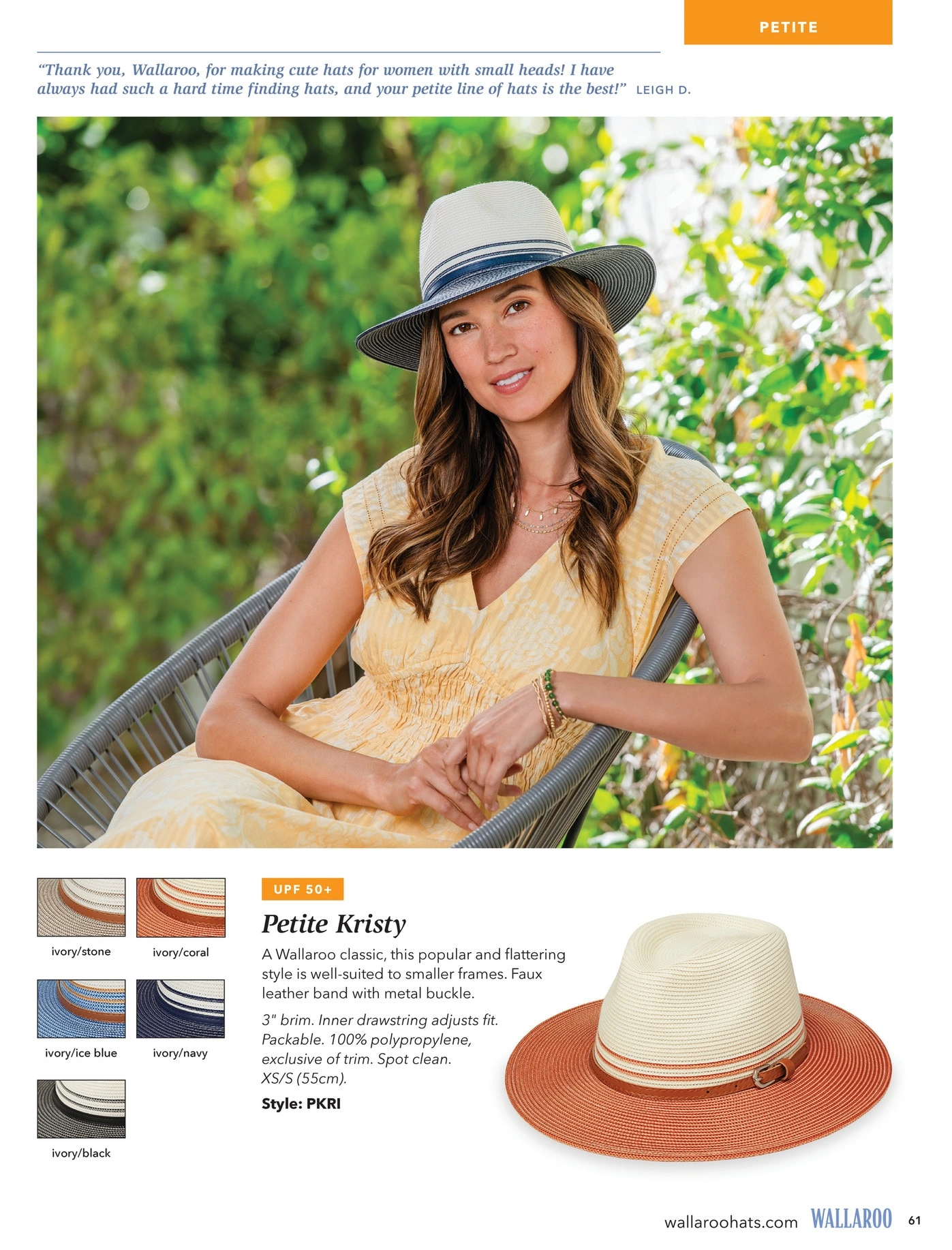Wallaroo Hat Company flyer page 61