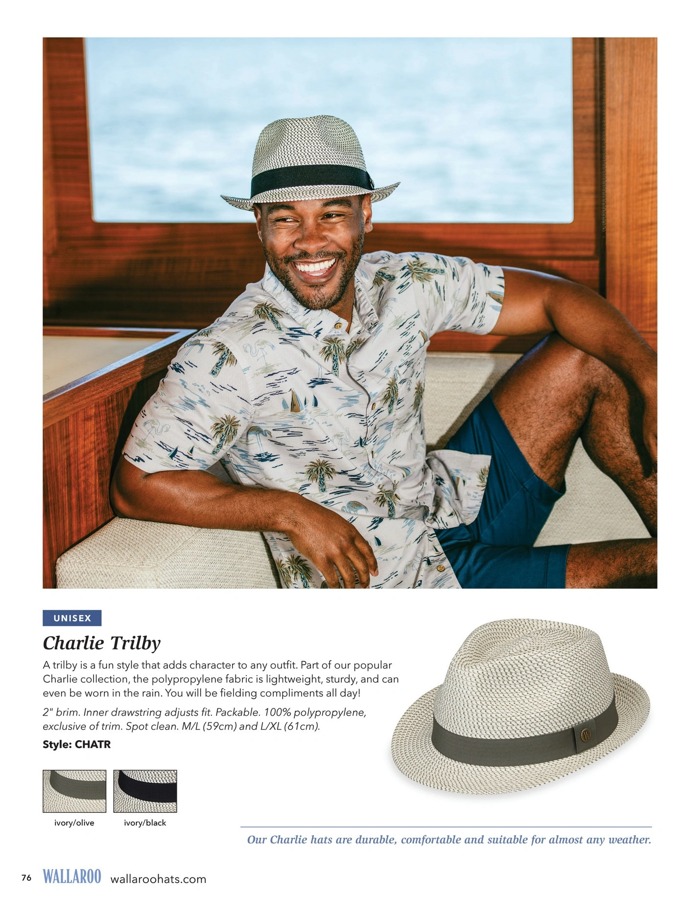 Wallaroo Hat Company flyer page 76
