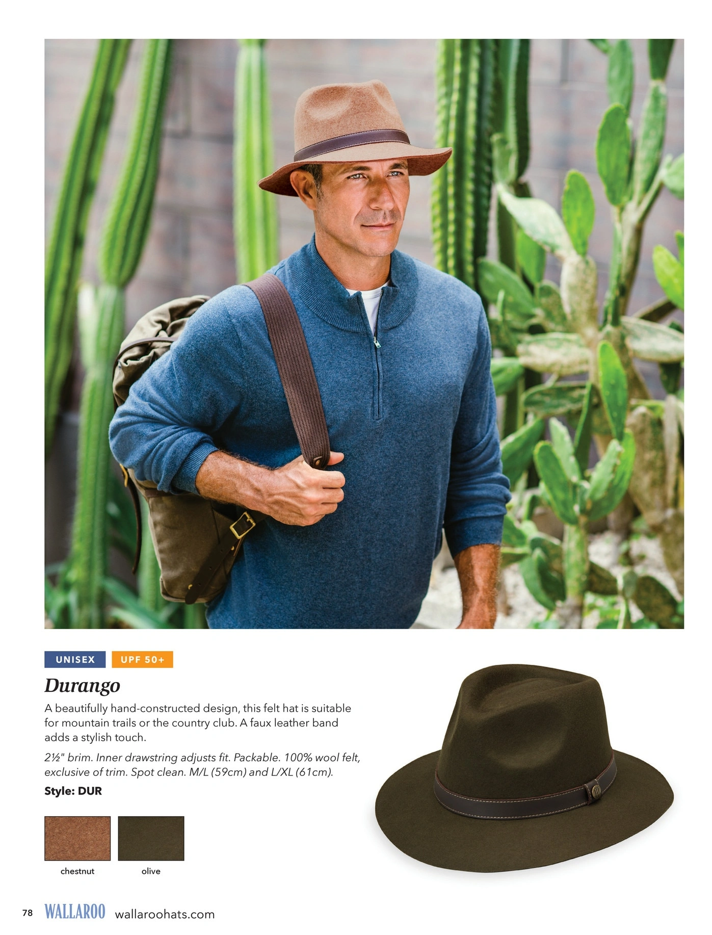 Wallaroo Hat Company flyer page 78