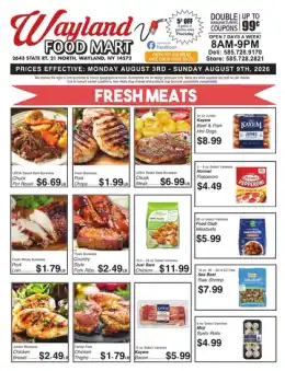 Wayland Food Mart Weekly Ad
