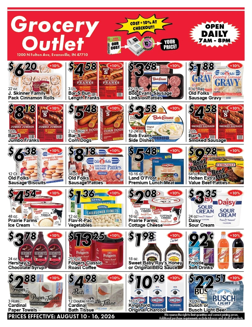 Wesselman's flyer page 2