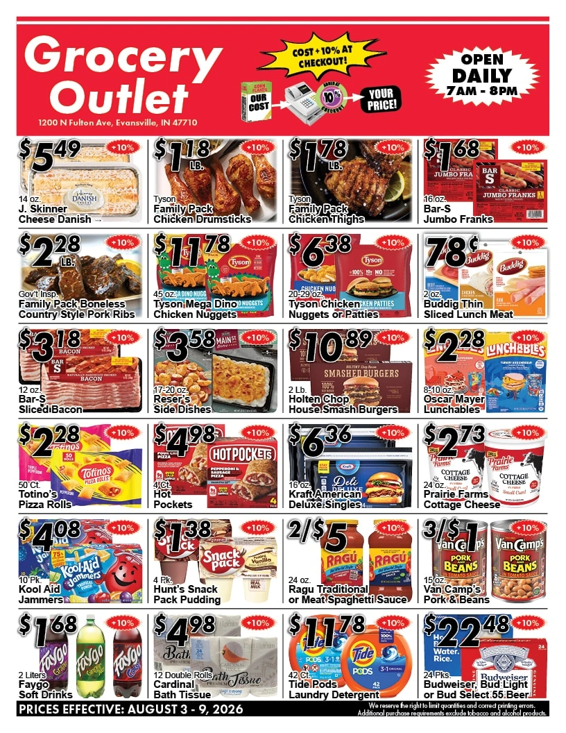 Wesselman's flyer page 2