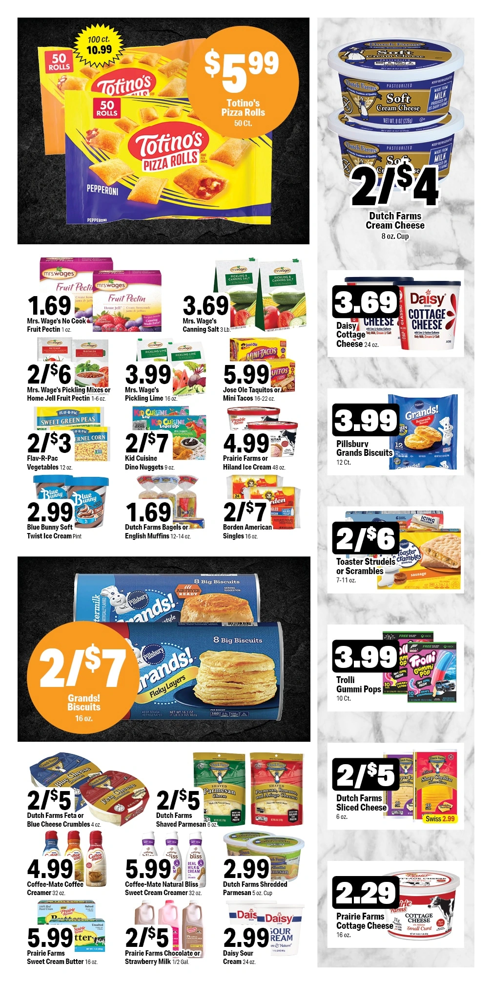 Wesselman's flyer page 3
