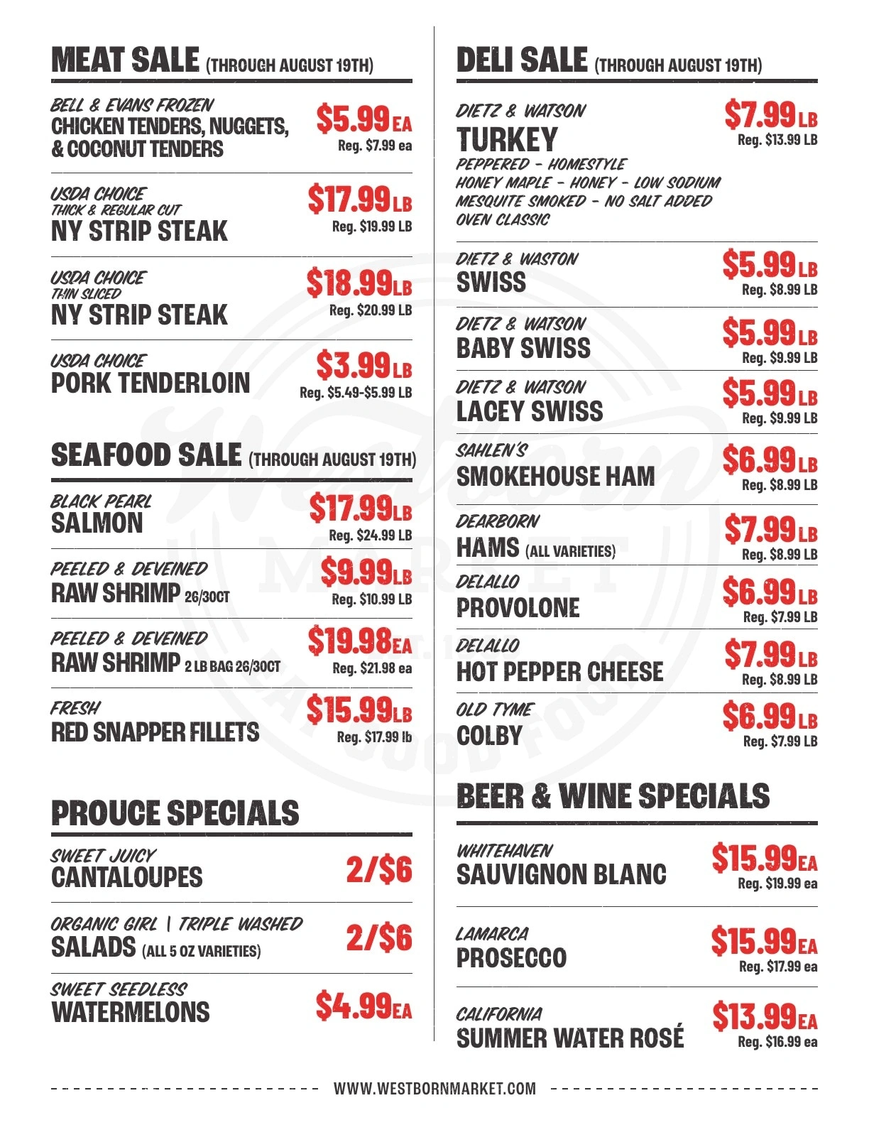 Westborn Market flyer page 2