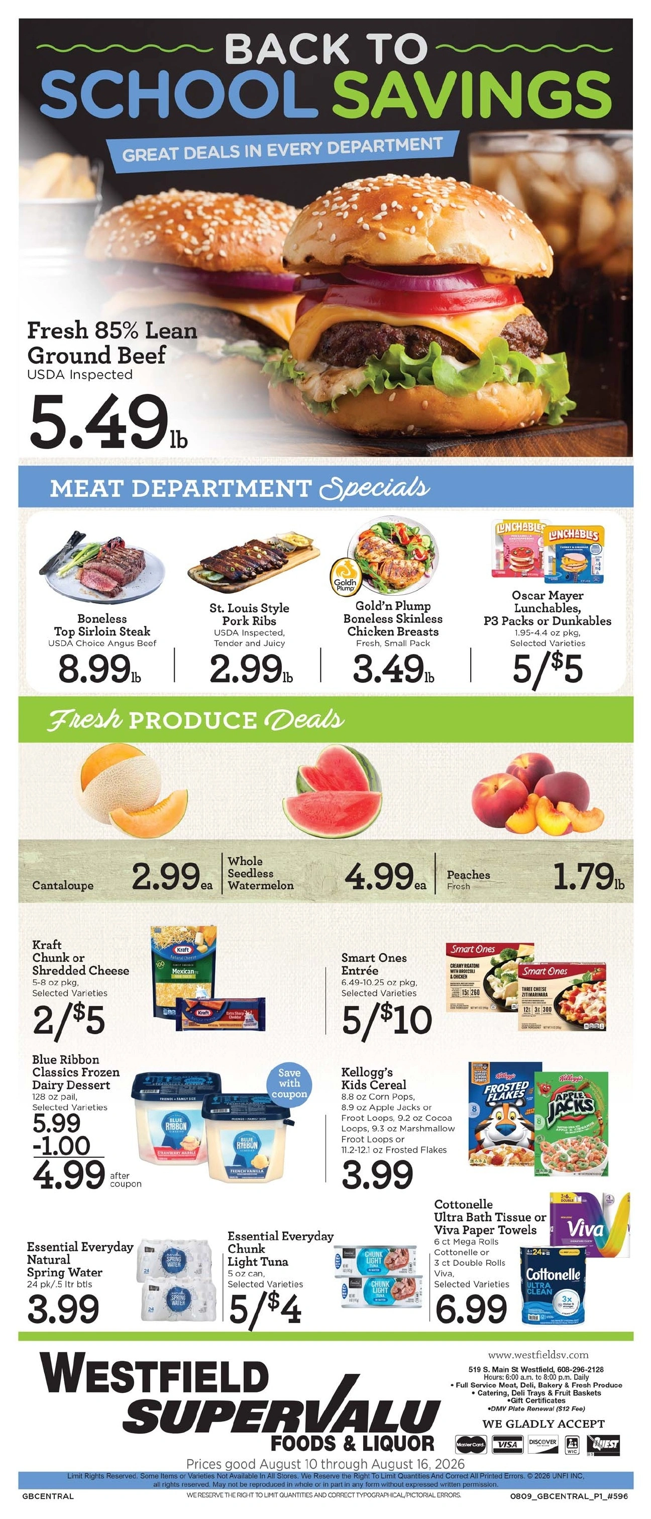 Westfield Supervalu flyer page 1