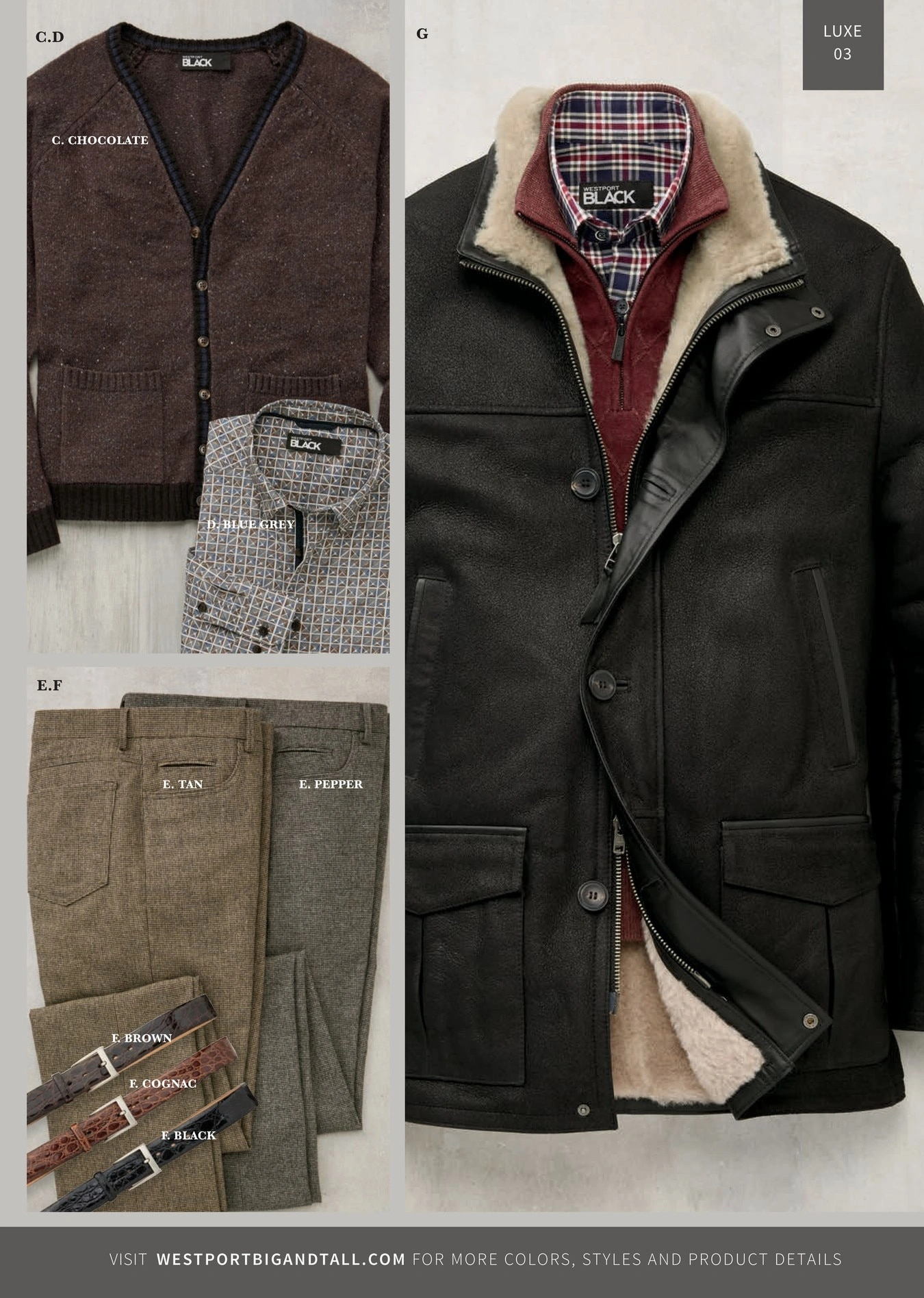 Westport Big & Tall flyer page 3