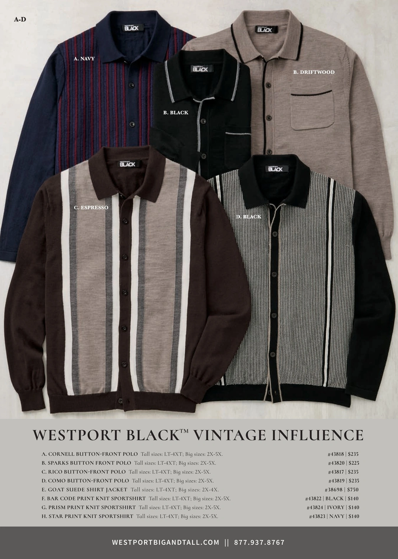 Westport Big & Tall flyer page 10