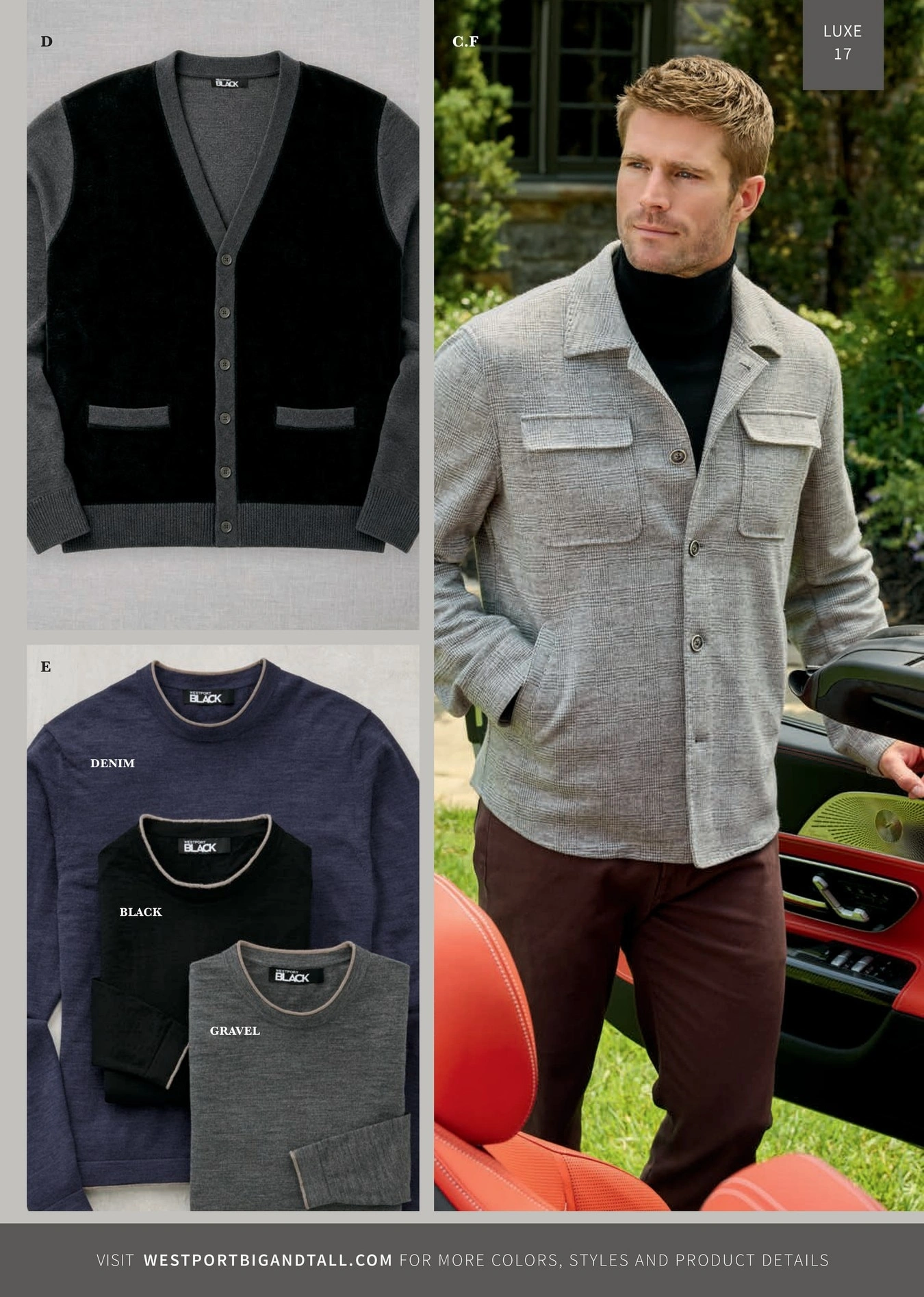 Westport Big & Tall flyer page 17