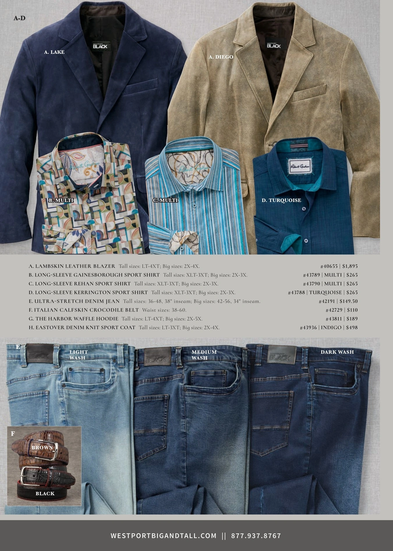Westport Big & Tall flyer page 24