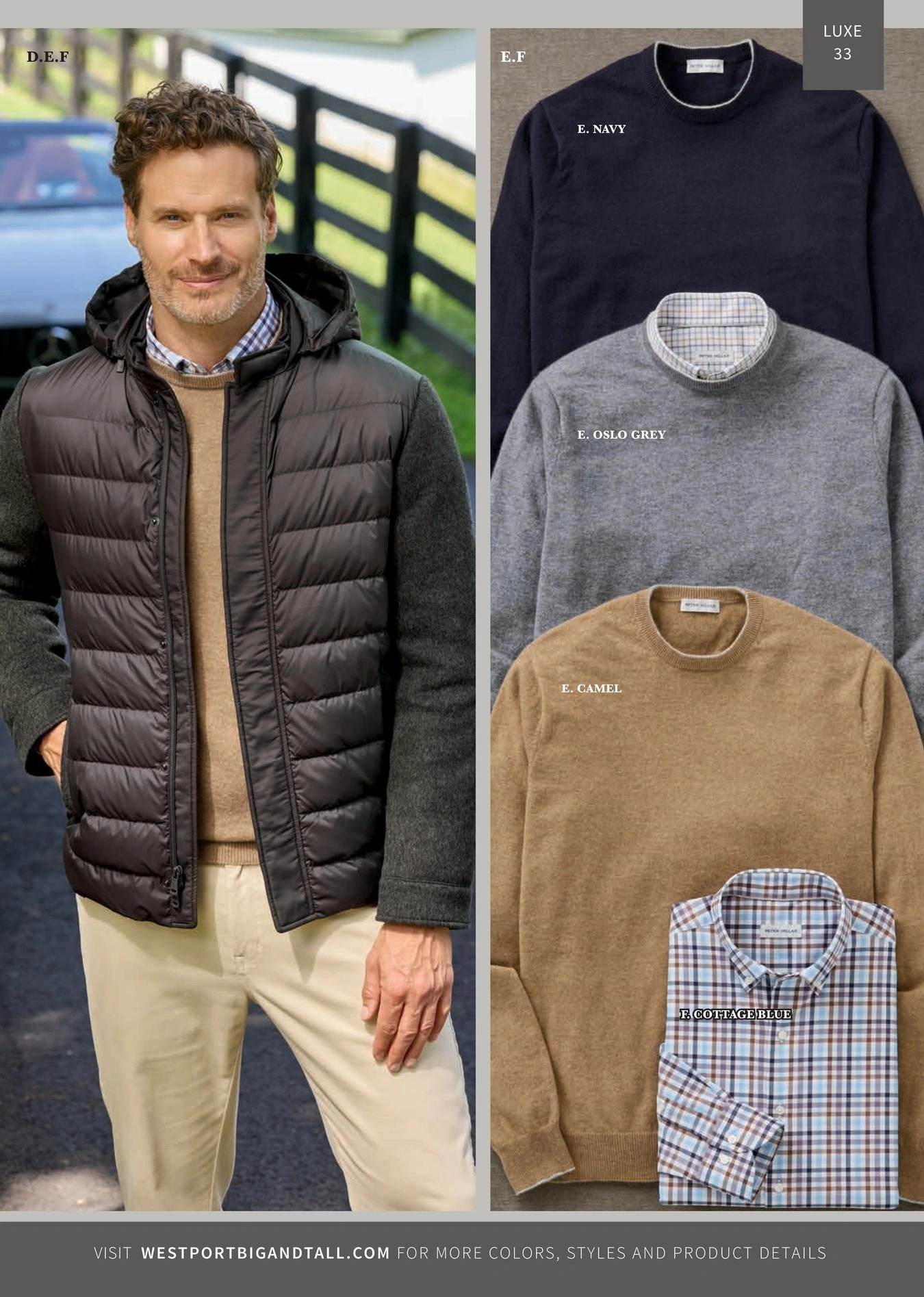 Westport Big & Tall flyer page 33