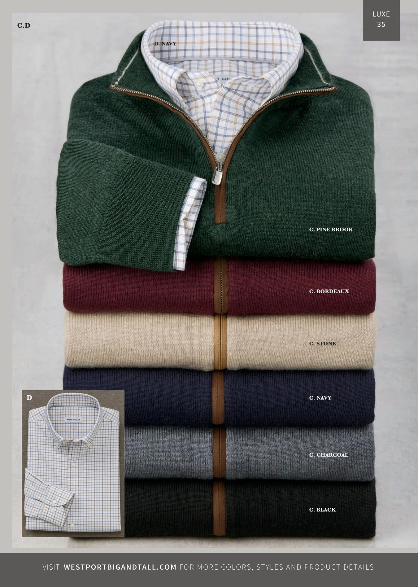 Westport Big & Tall flyer page 35