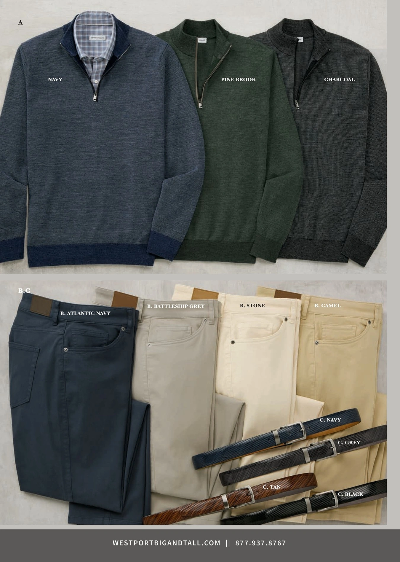 Westport Big & Tall flyer page 36