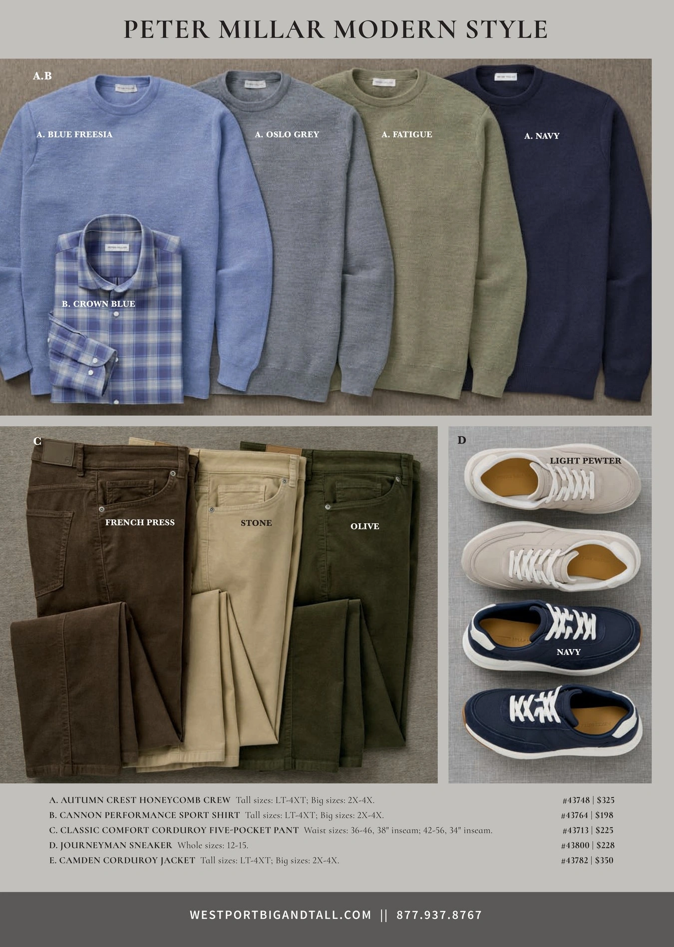 Westport Big & Tall flyer page 40