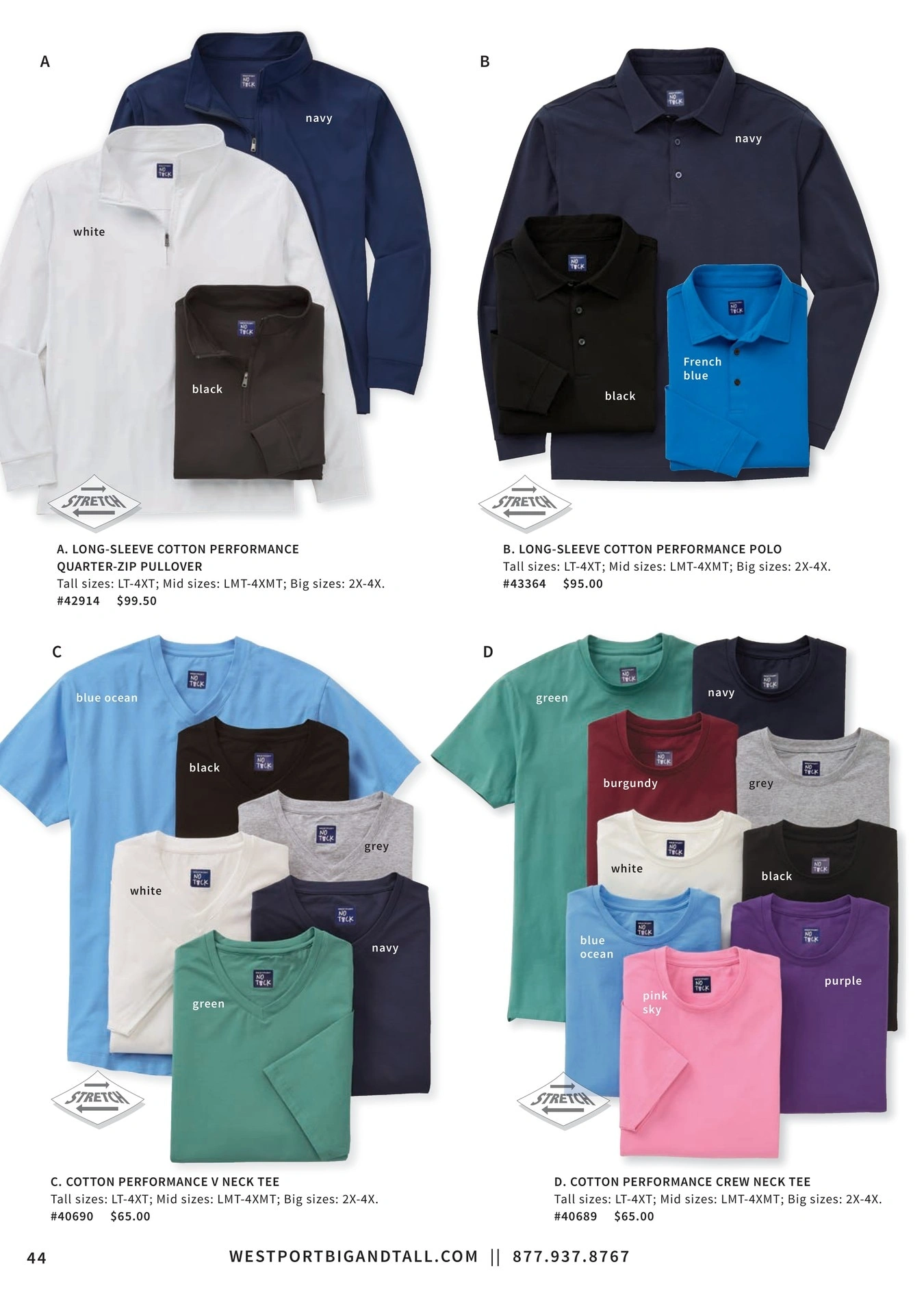 Westport Big & Tall flyer page 44