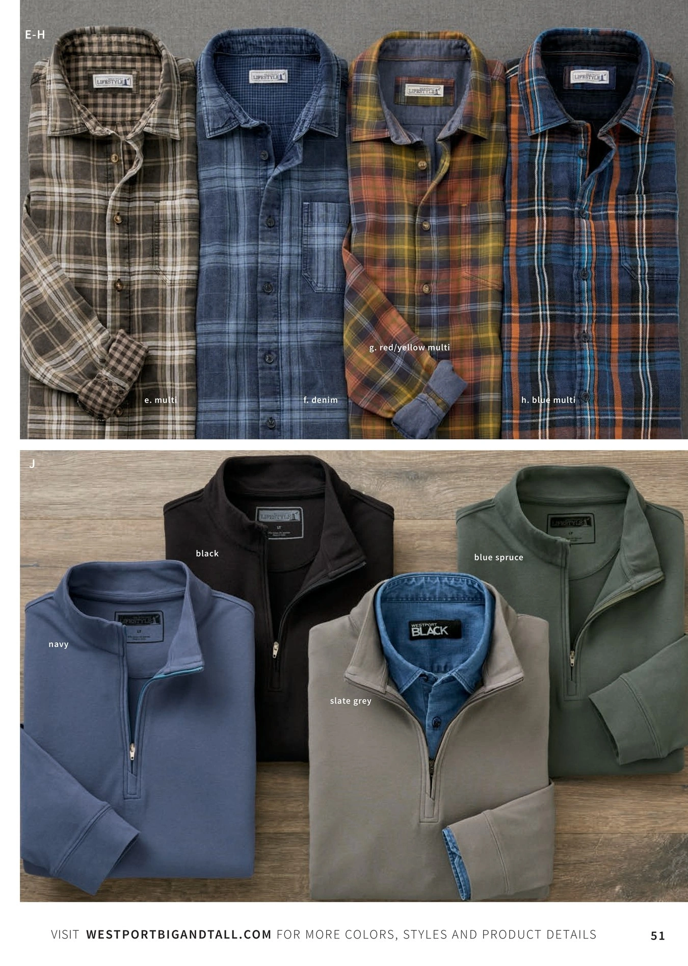 Westport Big & Tall flyer page 51