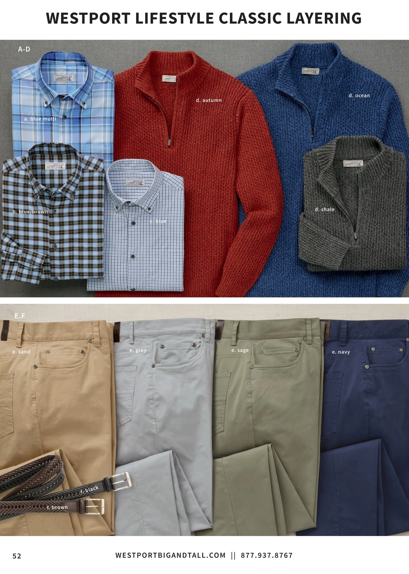 Westport Big & Tall flyer page 52