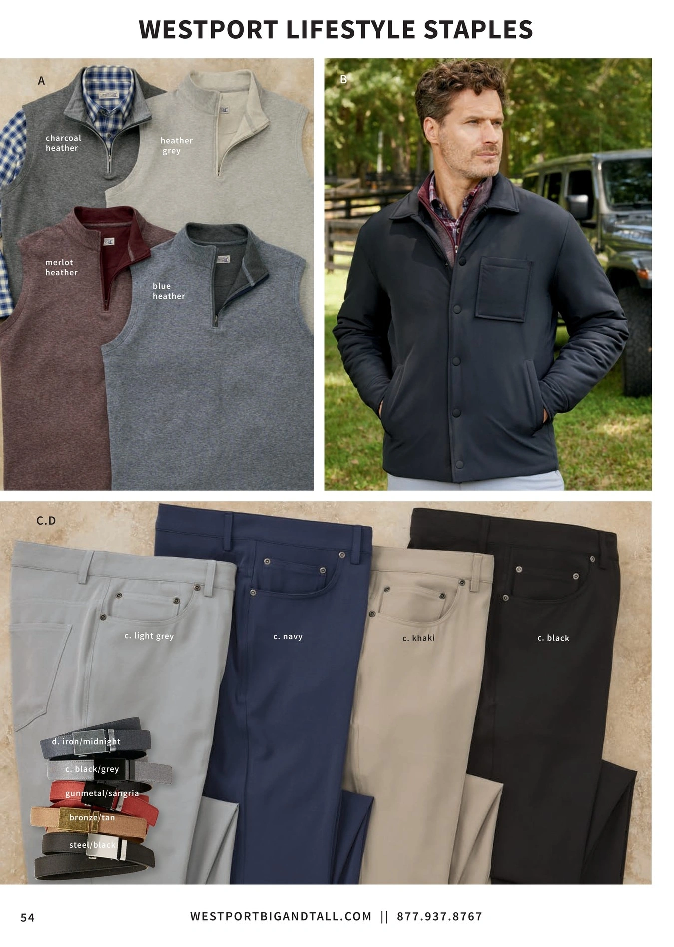 Westport Big & Tall flyer page 54
