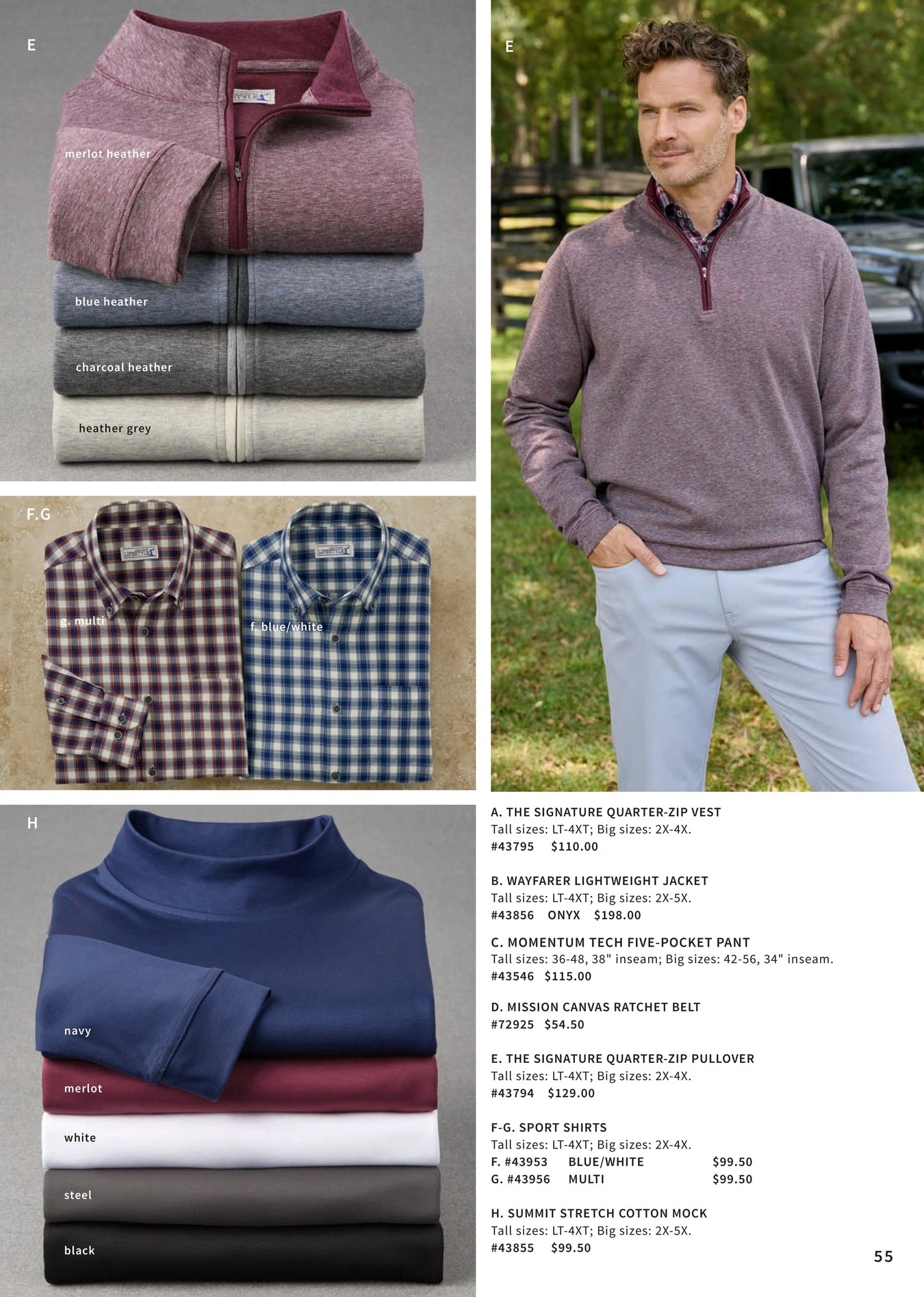Westport Big & Tall flyer page 55