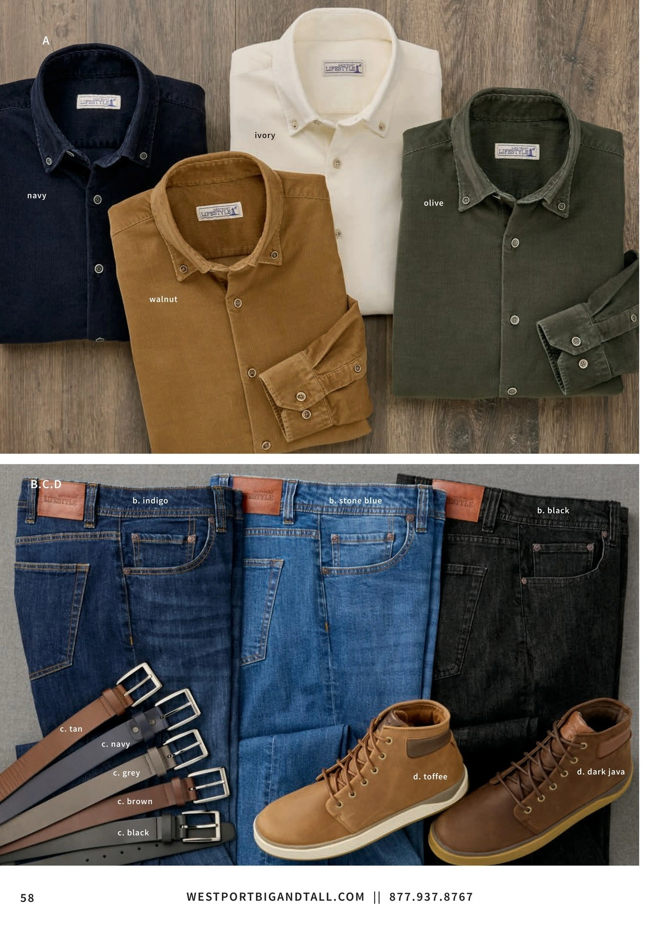 Westport Big & Tall flyer page 58