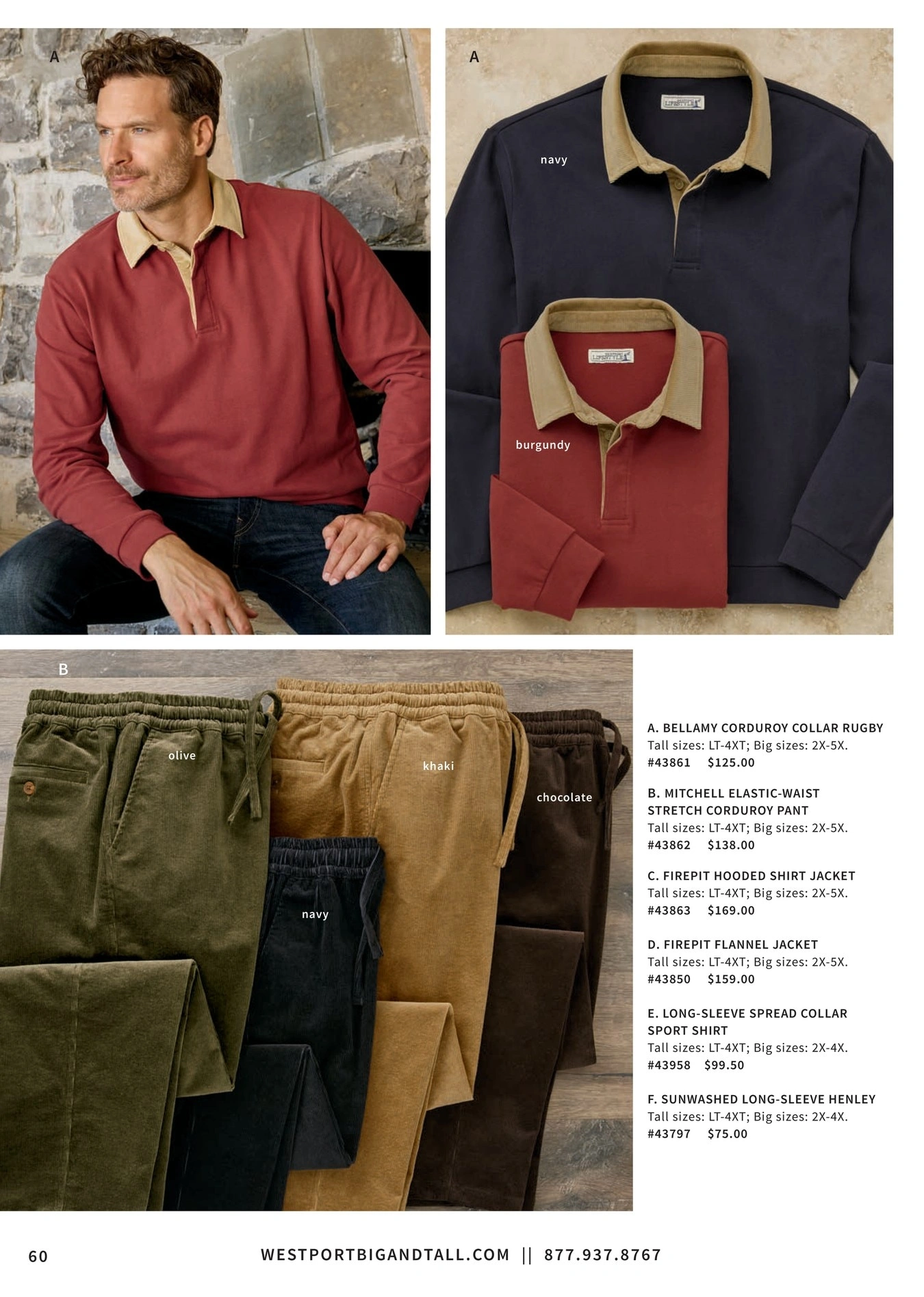 Westport Big & Tall flyer page 60