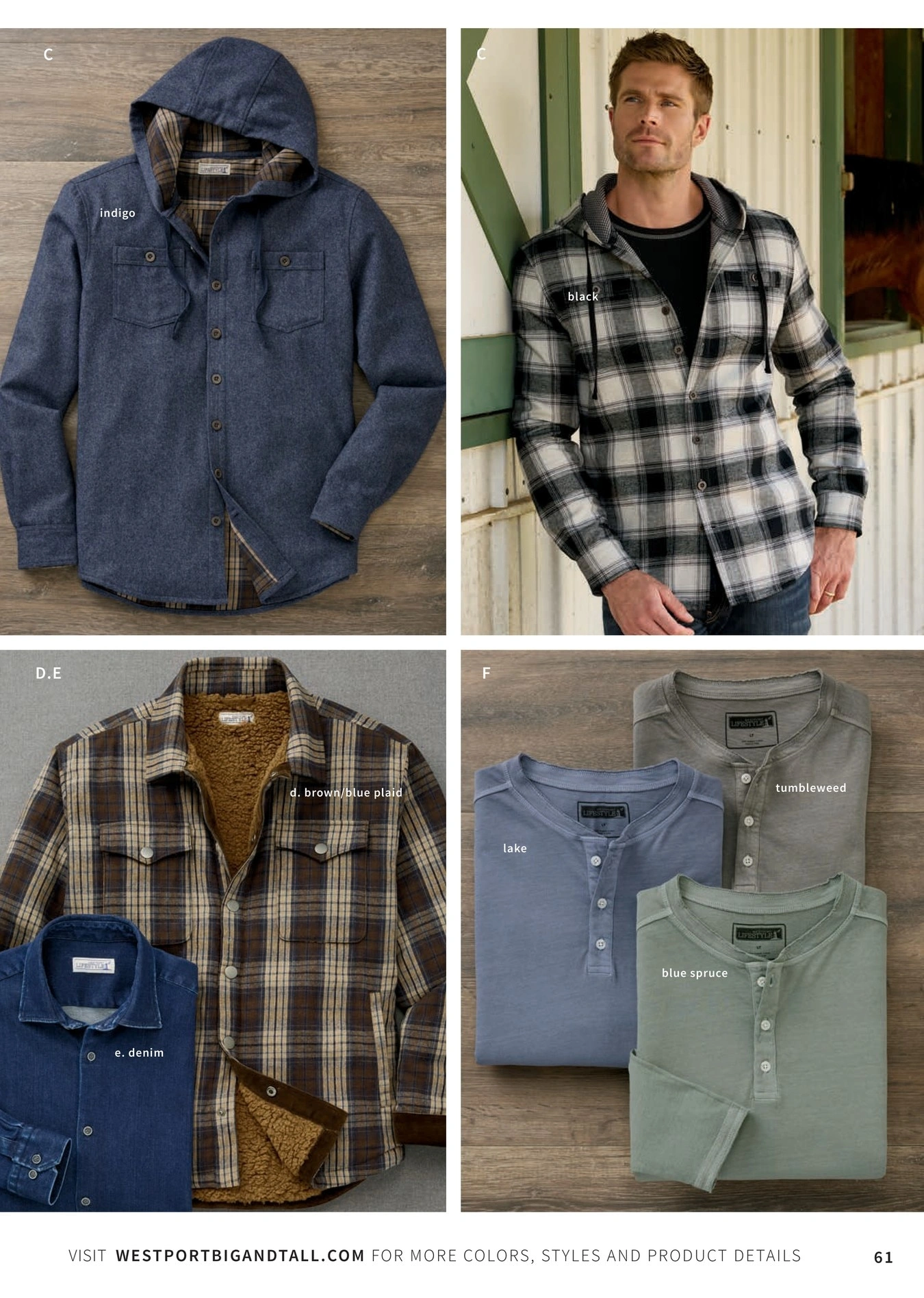 Westport Big & Tall flyer page 61