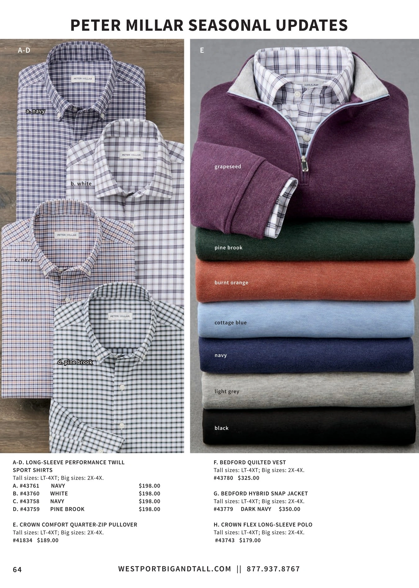 Westport Big & Tall flyer page 64