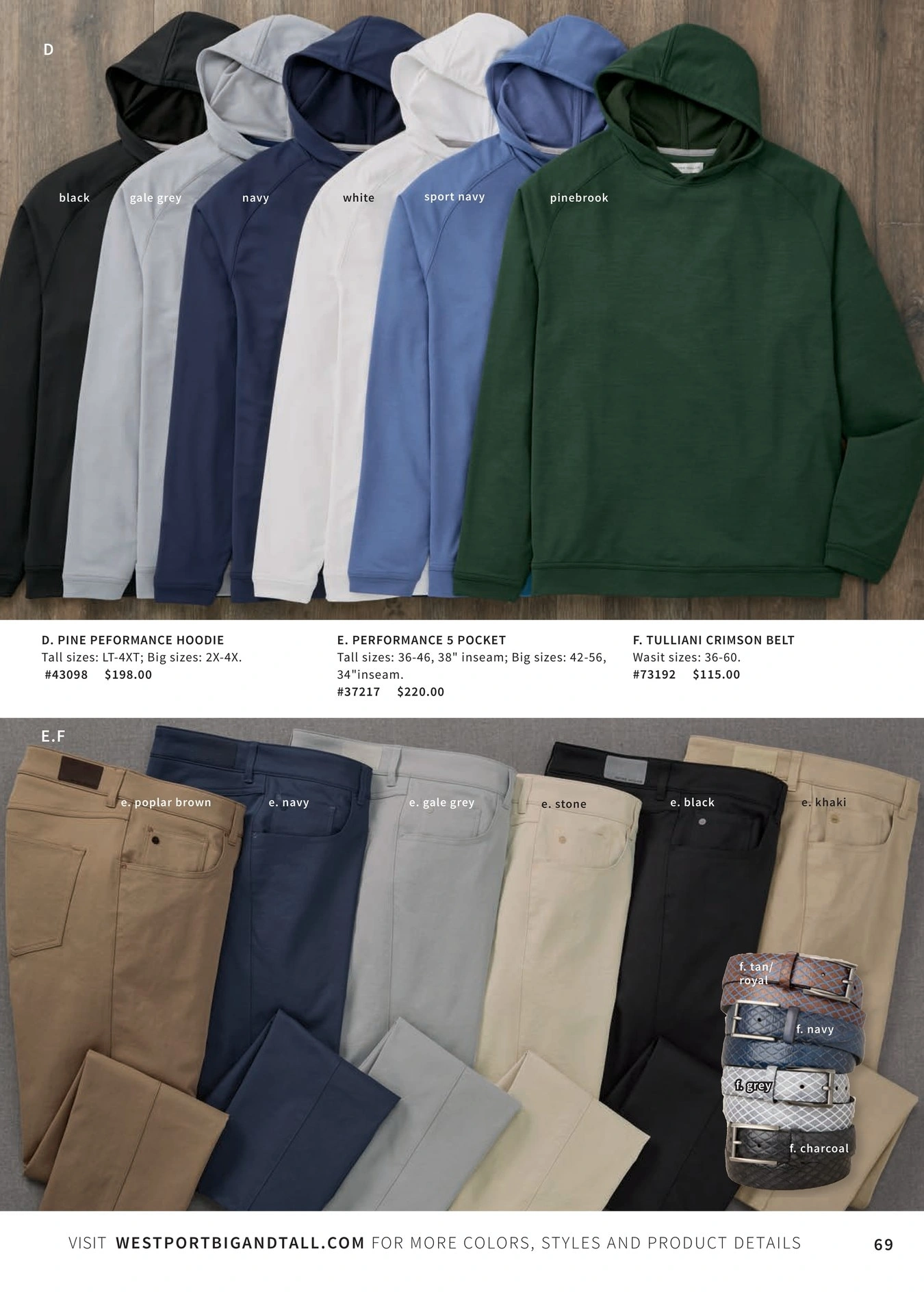 Westport Big & Tall flyer page 69
