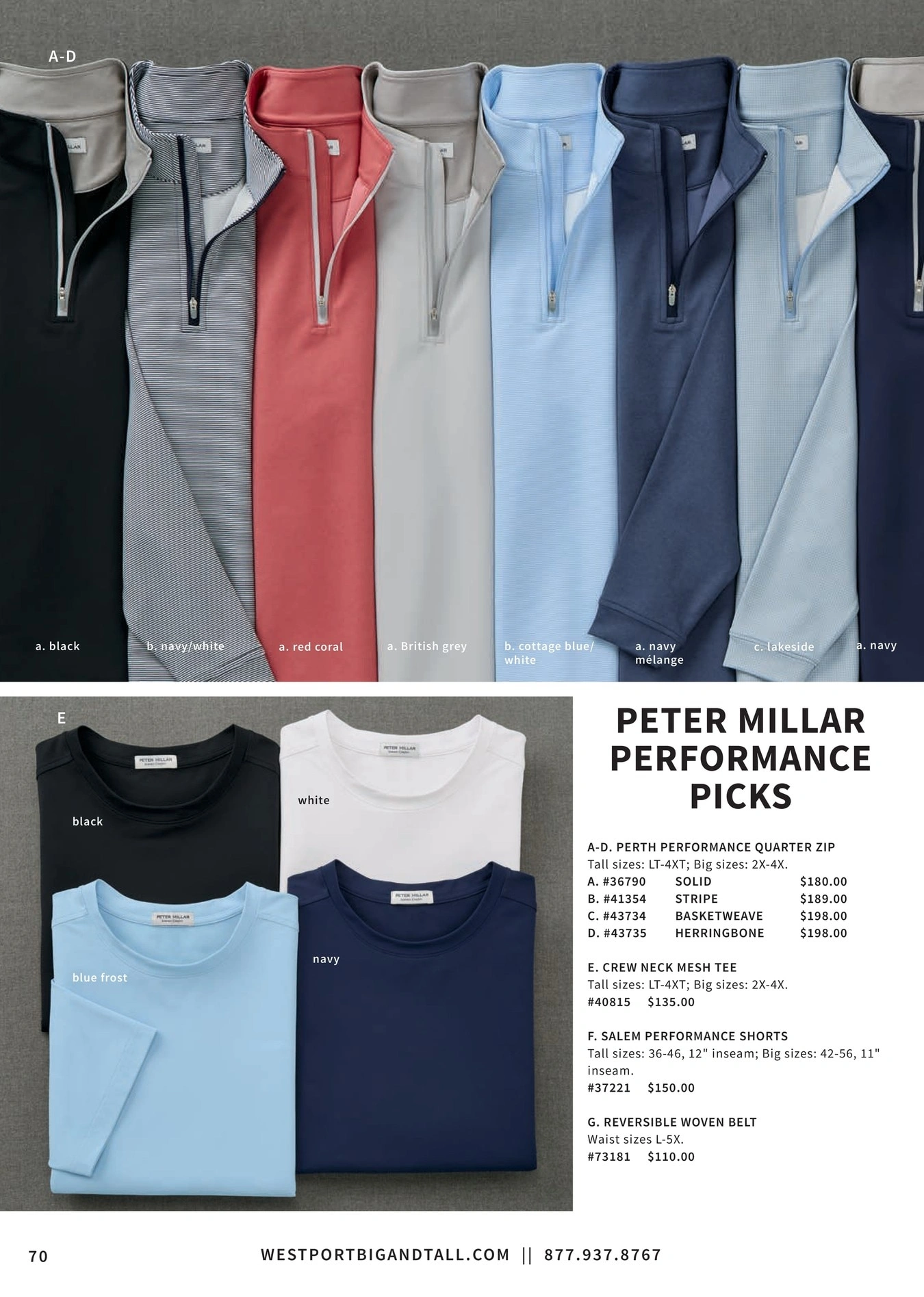Westport Big & Tall flyer page 70