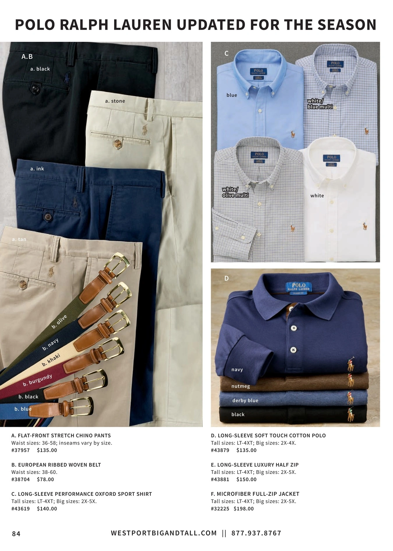 Westport Big & Tall flyer page 84