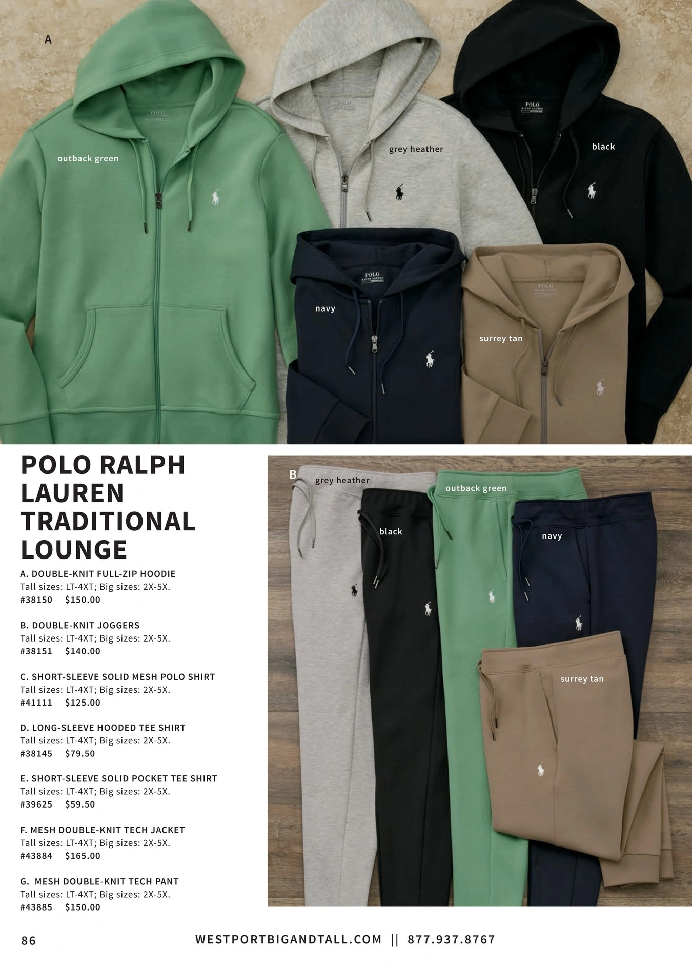 Westport Big & Tall flyer page 86