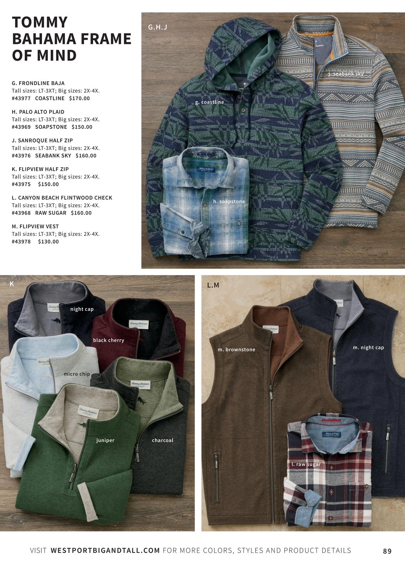 Westport Big & Tall flyer page 89