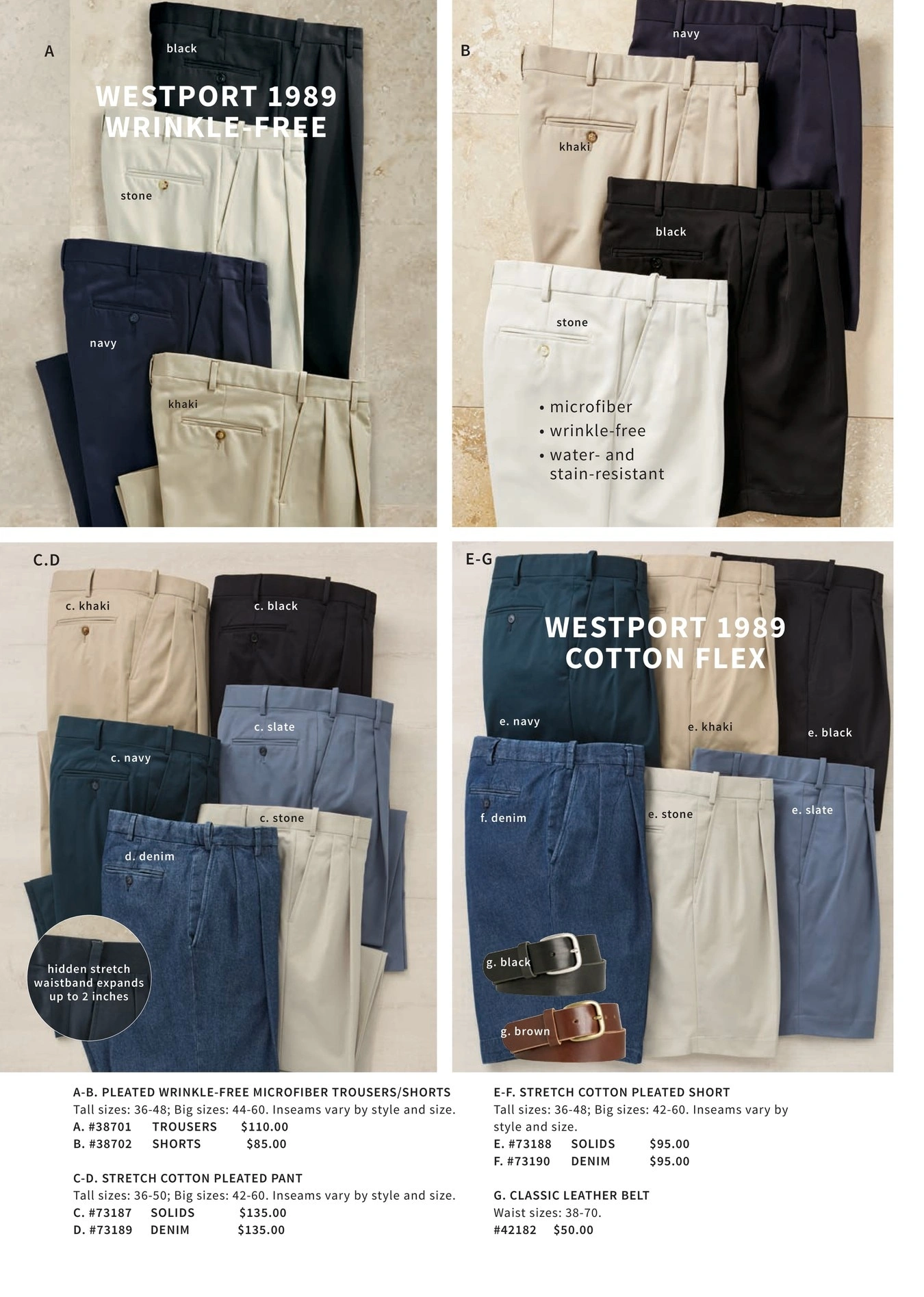 Westport Big & Tall flyer page 90
