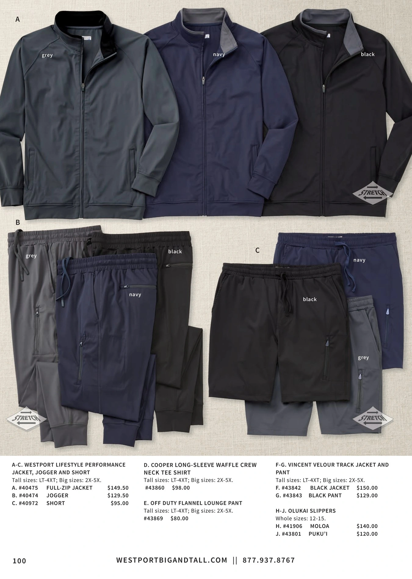 Westport Big & Tall flyer page 100