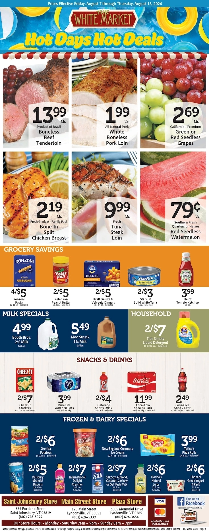 The White Market flyer page 1