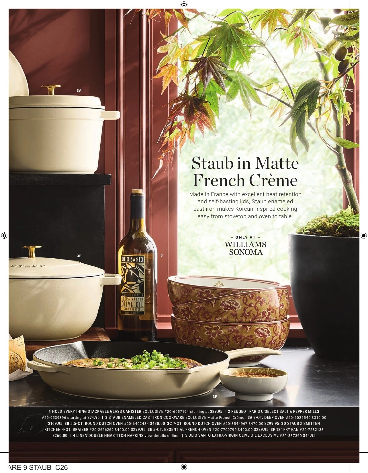 Williams Sonoma flyer page 9