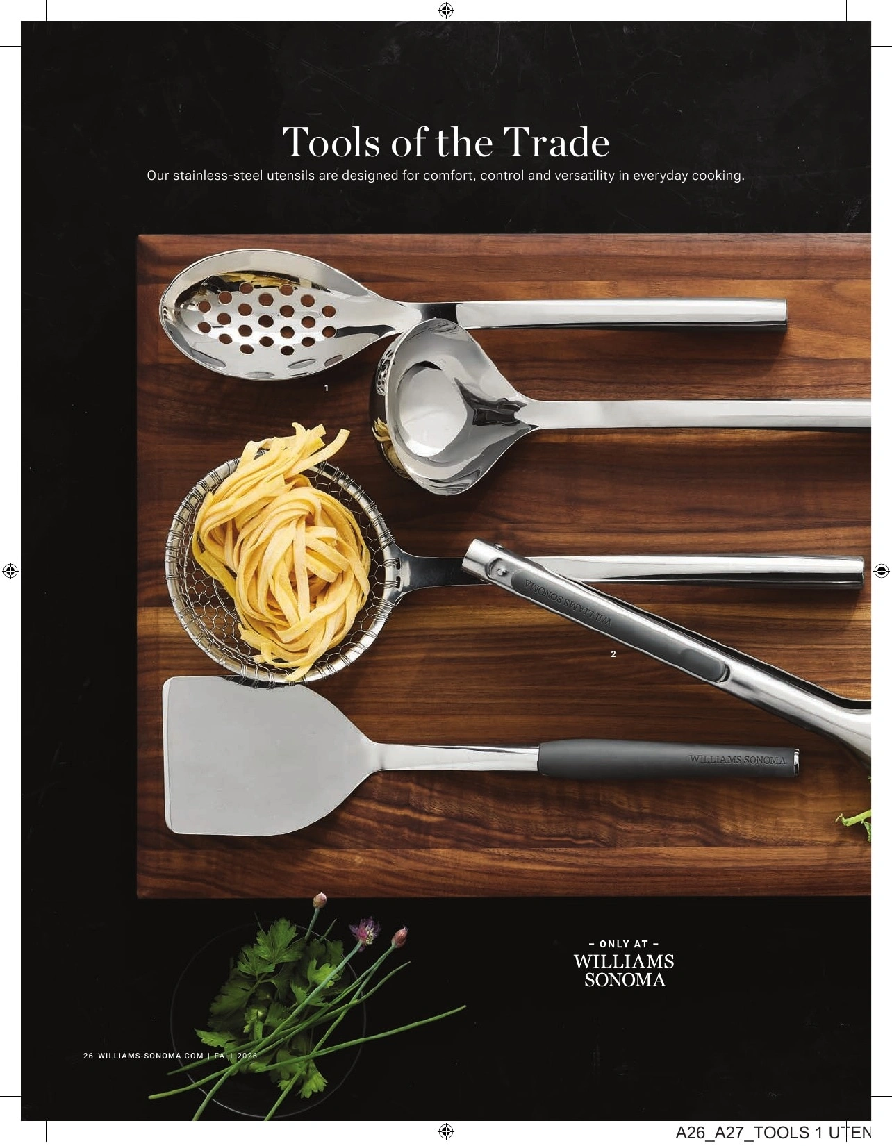 Williams Sonoma flyer page 26