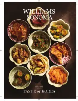 Williams Sonoma Fall Catalog Weekly Ad