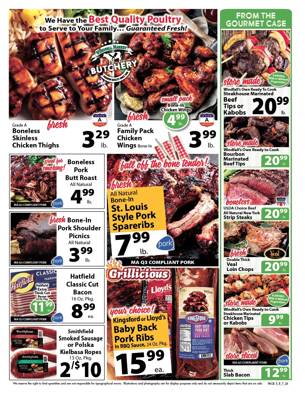 Windfall Market flyer page 5