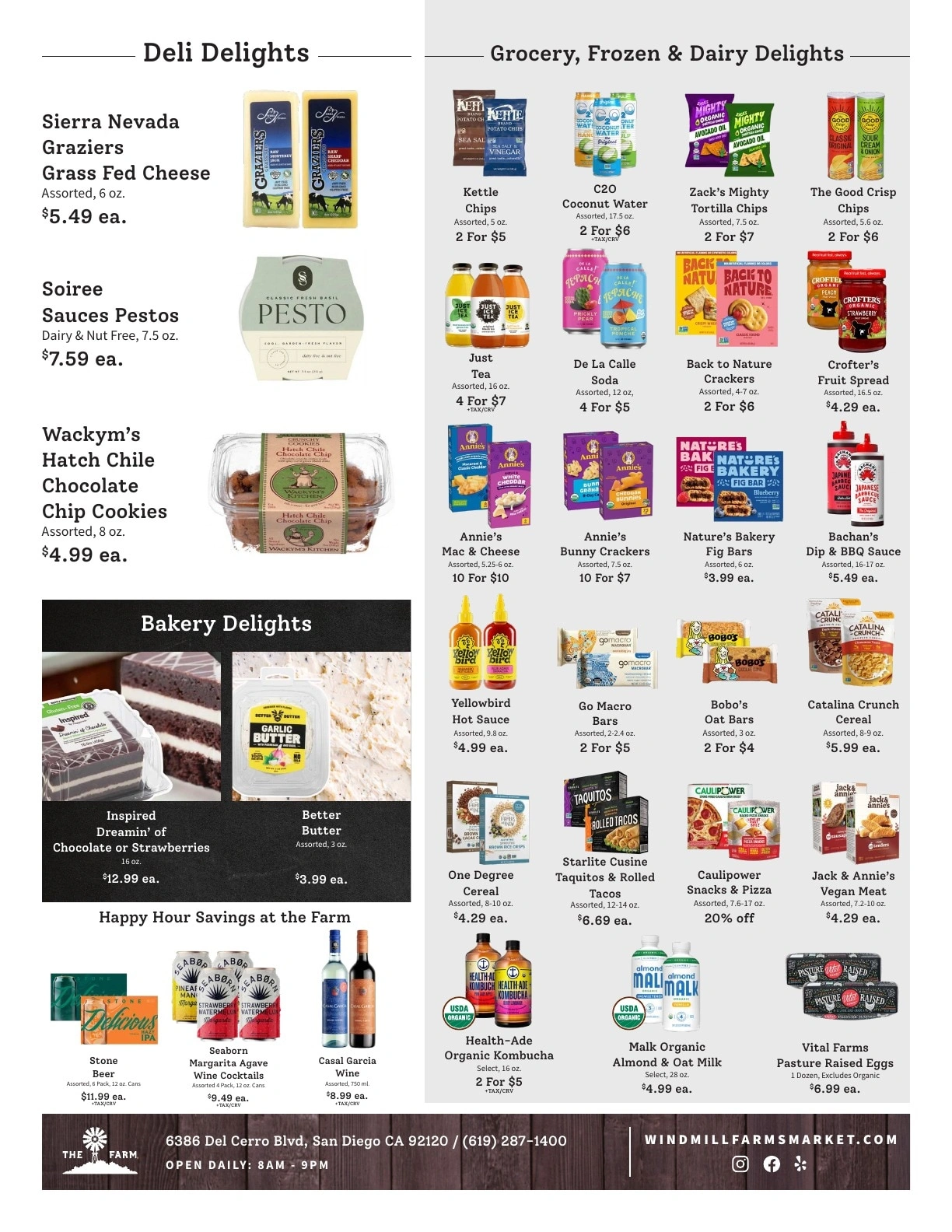 Windmill Farms Market flyer page 2