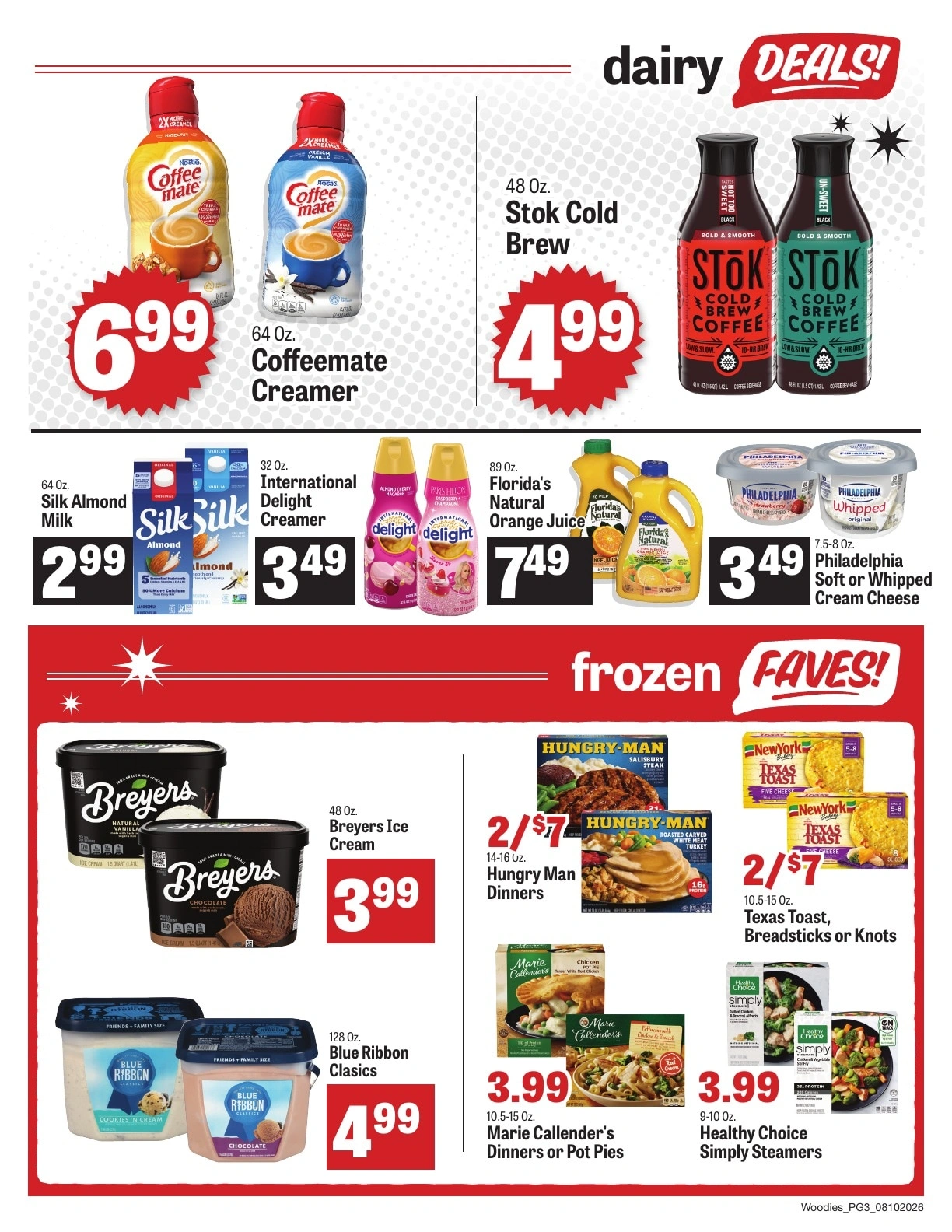 Woodie's Supermarket flyer page 3