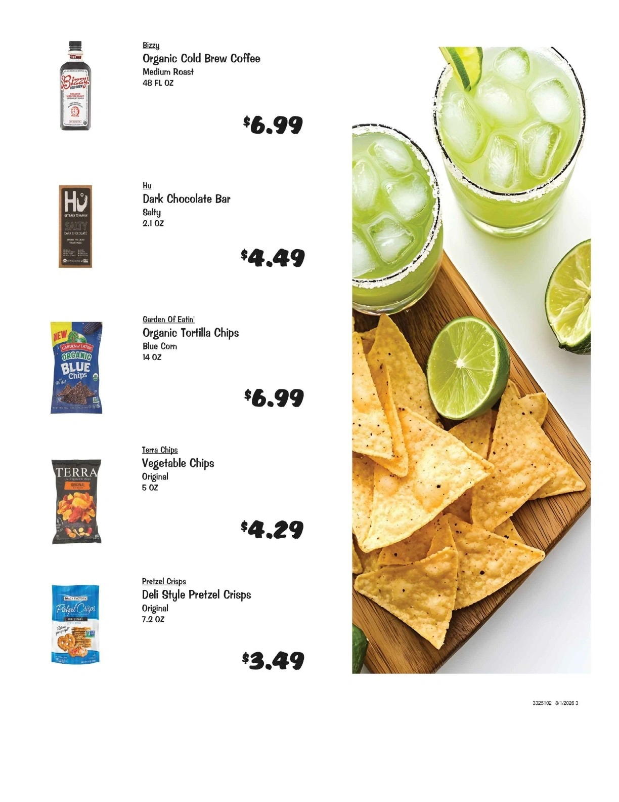 Yes! Organic Market flyer page 3